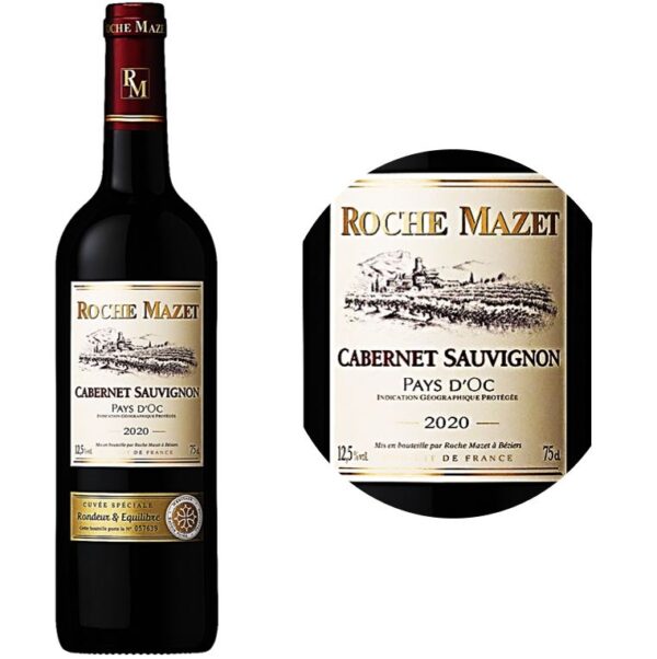 Roche Mazet Cabernet Sauvignon IGP Pays DOc 2021 Luxebarrels